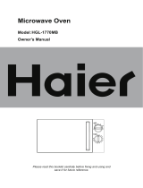 Haier HGL-1770MB User manual