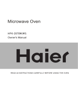 Haier HPK-2070M User manual
