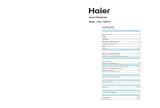 Haier HRB-703MP/S User manual