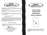 Haier Refrigerator HRF-663ATA2 User manual