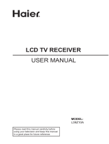 Haier L39Z10A User manual