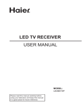 Haier LE42D10FM User manual