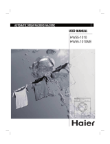 Haier Washer HW55-1010 User manual