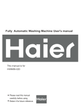 Haier Washer HWM58-020 User manual