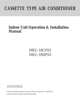 Haier HBU-18HF03 User manual