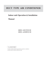 Haier HDU-42HF03/H User manual