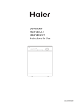 Haier HDW101WHT User manual