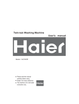 Haier HLP455E User manual