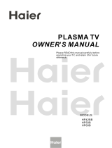 Haier HP50B, HP42BB, HP60B User manual