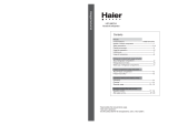 Haier HRF-588FA User manual
