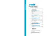 Haier HRF-669FF/A User manual