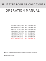 Haier HSU-22H03/V(ZF) User manual
