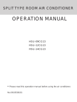Haier HSU-09CG13 User manual