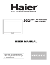 Haier 21F9K-P User manual