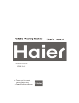 Haier HWM10-01 User manual