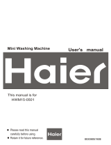 Haier HWM-2.0/S User manual
