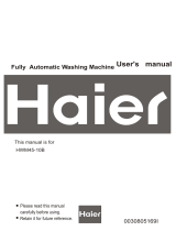 Haier HWM50-10 User manual