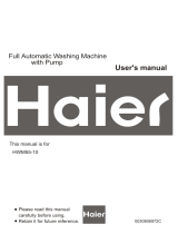 Haier HWM55-10 User manual