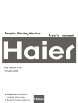Haier HWM55-23BS User manual