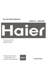 Haier HWM60-0523S User manual