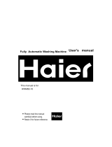 Haier HWM60-10 User manual