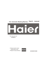 Haier HWM6000 User manual