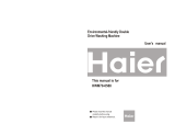 Haier HWM70-0588 User manual