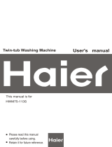 Haier HWM100-113S User manual