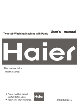 Haier HWM100-0523S User manual