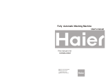 Haier HWM80-0566 User manual