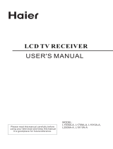 Haier L1911W-A User manual