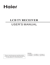 Haier L1910B-C User manual
