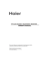 Haier L32A9-AKF User manual