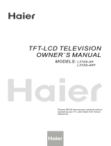 Haier L37A9-AK User manual