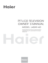 Haier L40A9-AD User manual