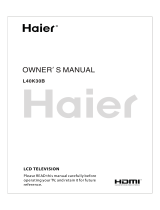 Haier L32K30B User manual