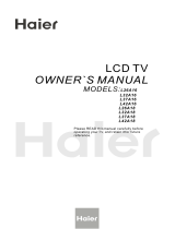 Haier L32A18 User manual