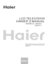 Haier LR42T1 User manual