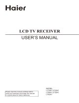 Haier LT32A1 User manual