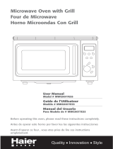 Haier MWG9077ESS User manual