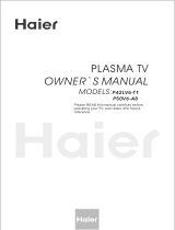 Haier P42L6A-T1 User manual