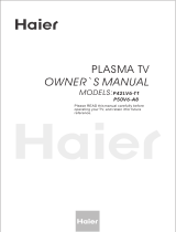 Haier P42SV6-C1 User manual