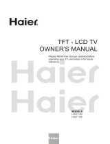 Haier TFT L31C1180 User manual