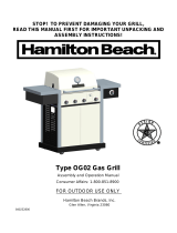 Hamilton Beach OG02 User manual