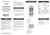 Hanna Instruments Thermometer HI 9063 User manual