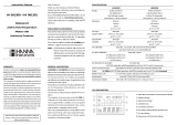 Hanna Instruments HI991300 User manual