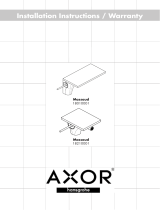 GROHE Axor Massaud 18210001 User manual