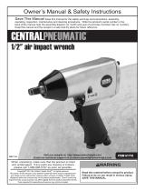 Central Pneumatic Item 61718 Owner's manual