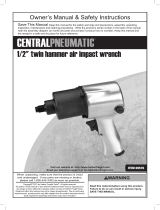 Harbor Freight Tools 1/2 in. Heavy Duty Air Impact Wrench Owner's manual