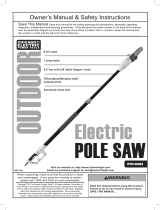 Chicago Electric 1.5 HP Electric Pole Saw Owner's manual